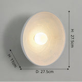 Scandi Retro Ronde Wandlamp – Sfeervol Licht voor Elke Kamer