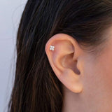 Zachte Bloem Stud Oorbellen - Sophie