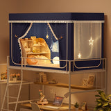 StarryBunk Verstelbaar Stapelbed - Cozy & Beschermd met Mosquitonet