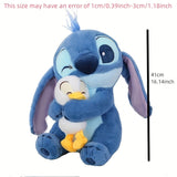 Kawaii Stitch Pluche Knuffel - Schattige Cartoon Slaappop voor Bedtijd en Versiering
