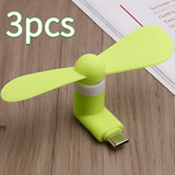 Mini Draagbare Telefoon Ventilators – Type-C Connector met Verstelbare Hoek