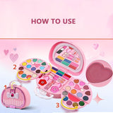 Make-up Set voor Meisjes met Cosmetische Tas - Prachtig Cadeau voor Jouw Kleine Prinses