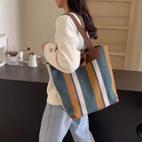 MetroStripe Casual Tote – Functionaliteit en Design