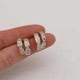 ZircoGlimmer | Straal verfijning uit met deze oogverblindende oorbellen!