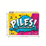 Piles! Snel & Spannend Kaartspel - KaartenChaos