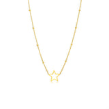 Sterrenopen Halsketting