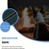Verstelbare Bungee Hondenriem – Schokabsorberend en Reflecterend voor Grote Honden