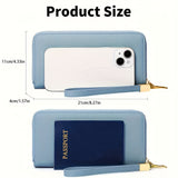 SecureHold Lange Portemonnee – RFID-veilig en Functioneel