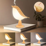 LED Vogel Lamp met Aroma Diffuser – USB Oplaadbare Nachtlamp en Leeslamp met 3 Kleur Temperaturen