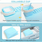 Siliconen Schildermat met Palet en Penseelhouder – Duurzaam en Flexibel