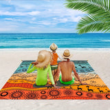 TropiComfort Oversized Strandmat – Ruim, Duurzaam en Zandbestendig