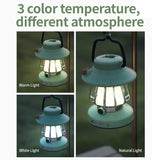 SnailGlow Draagbare Campinglamp – USB Oplaadbaar Nachtlampje