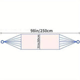 Stevige Nylon Hangmat – Ergonomisch en Multifunctioneel voor Buiten