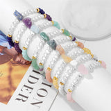 Natuurlijk Kristallen Kralen Armband – Eline