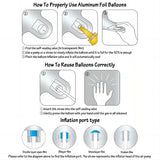 Hartenballon 42-inch | Feestballonnen | Schattige Decoratieve Ballon voor Valentijnsdag en Bruiloften