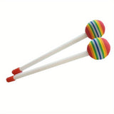 Lollipop Drumspeelset - Kleurige Muzikale Leermaracas voor Kinderen
