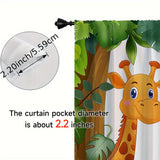 Jungle Dieren Gordijnen - Creëer een Vrolijke Slaapomgeving