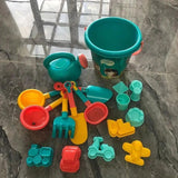 18-delige Strand- en Sneeuwspeelgoed Set – Compleet met Emmer, Schep en Fun Tools voor Creatief Spelen