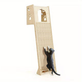 NatureClimb Houten Kattenhuis – Compact en Speels Meubel