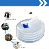 HydroPack Opvouwbare Watercontainer - 15L Lekvrije en draagbare oplossing