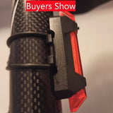 SafeRide LED Achterlicht – USB Oplaadbaar en Helder