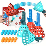 Pop en Catch Balspel - Leuke en Actieve Buitenactiviteit voor Kinderen