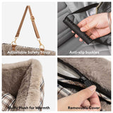 Pluche-autostoel voor huisdieren – RideSafe CozySeat