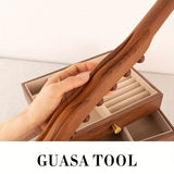 Houten Massagestok met 31 Kralen – Diepe Spierontspanning