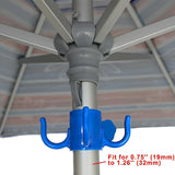 Verstelbare Strandparaplu Haak – Handig voor Handdoeken, Tassen en Hoeden tijdens je Buitenavonturen