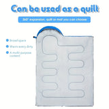 Warme Slaapzak met Capuchon – Perfect voor Kamperen en Winterse Avonturen