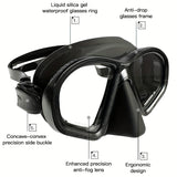 Tempered Duikmasker met Opbergcase - Duik Bril met Anti-Fog en Camerabevestiging