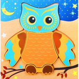 Houten leerpuzzel voor peuters – OntdekSet Montessori (1+1 GRATIS)