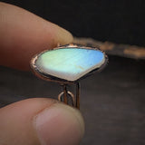 Natuurlijke Ruwe Steen Verjaardagsring – Selina