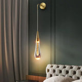 Wandlamp in Druppelvorm met Warme Glans - Solena