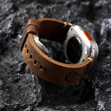 Handgemaakt Vintage Lederen Apple Watch Band