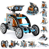 Solar Robo Builder - 12-in-1 Educatief Bouwspeelgoed met Zonne-energie