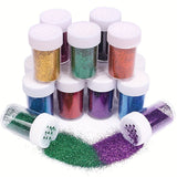 Glitter Set voor Handwerk – Perfect voor Feestdecoraties en Creatieve Projecten
