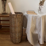 Vintage Handgeweven Wilgen Mand - Stijlvol en Functioneel voor Elk Huis