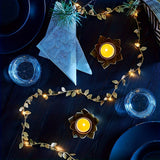 Gouden Bladeren Fairy Lights - Elegante Verlichting voor Tafelsetting en Feesten