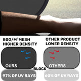 Zonnige Dieren Avonturen Zonneschermen – Beschermend en Leuk voor in de Auto