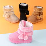 Schattige Pluche Boots voor Meisjes - Voor Warmte en Comfort