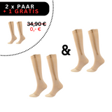 Orthopedische compressiekousen met rits - ComfortZip
