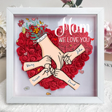 FloraFrame | Voeg jullie namen en een liefdevolle boodschap toe om het net zo speciaal te maken als jullie band met mama