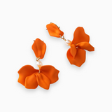 Goudvergulde Parels Dangle Oorbellen - Isabella