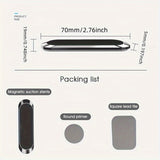 Strakke Magnetische Auto Telefoonhouder – Stevige Grip en Minimalistisch Design