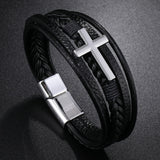 Spirituele Leren Armband - Voor de Moderne Man