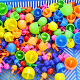 Educatieve Plastic Bouwblokjes – Stimuleer Creatief Denken en Kleurherkenning
