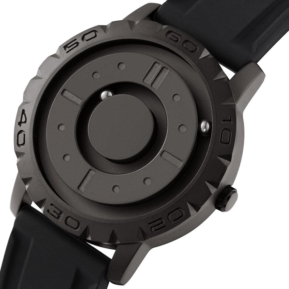 Elysian Heren horloge Zwart 42mm - 316L Staal - 10ATM - Seiko - Cadeau voor man | Leuke Horloges.nl Elysian Heren horloge Zwart 42mm - 316L Staal - 10ATM - Seiko - Cadeau voor man | Leuke Horloges.nl