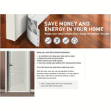 Tochtstopper voor Deur - Siliconen Deurschraper met Sterke Lijm en Geluidsisolatie