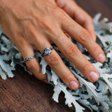 Stijlvolle Maansteen Statement Ring – Iris